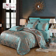 Load image into Gallery viewer, SlowDream Bed Linen Euro Cotton Decor Bedspread Double Queen King Bedding Set Duvet Cover Bed Sheet Pillowcases Home Bedding Set