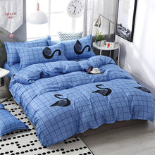 Load image into Gallery viewer, FUNBAKY 3/4pcs/Set Leopard Pink Comforter Bedding Sets Cotton Duvet Cover Set Pillowcase Bed Linen Linings Home Textile