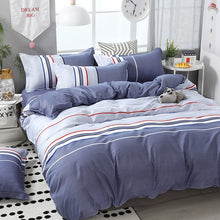 Load image into Gallery viewer, FUNBAKY 3/4pcs/Set Leopard Pink Comforter Bedding Sets Cotton Duvet Cover Set Pillowcase Bed Linen Linings Home Textile