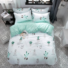 Load image into Gallery viewer, Wongs Bedding Fashion Bedding Set Home Textile Classic Duvet cover Bed Linen Single Queen King Size 3PCS Dropshipping