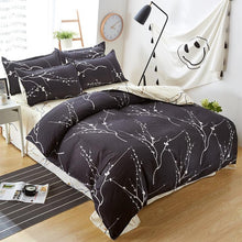 Load image into Gallery viewer, Bedding Set Fashion house luxury bed cover sheet Pillowcase Wavy stripes Home textile Family Bed Linens High Quality