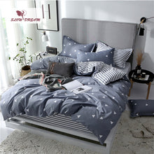 Load image into Gallery viewer, SlowDream Flat Sheets Bedding Set Nordic Double Twin Bedspread Duvet Cover Set Home Decor Bed Linen Set Bedclothes Adult Bedding