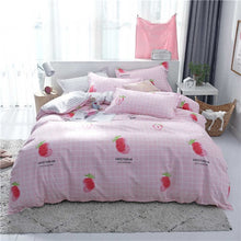 Load image into Gallery viewer, SlowDream Flat Sheets Bedding Set Nordic Double Twin Bedspread Duvet Cover Set Home Decor Bed Linen Set Bedclothes Adult Bedding