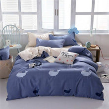 Load image into Gallery viewer, SlowDream Flat Sheets Bedding Set Nordic Double Twin Bedspread Duvet Cover Set Home Decor Bed Linen Set Bedclothes Adult Bedding