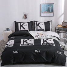 Load image into Gallery viewer, claroom pink Bedding Sets polka dot pattern bed linens cute Duvet Cover Set Quilt cover Pillowcase AR41#