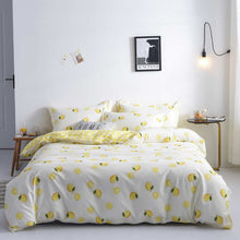 Load image into Gallery viewer, Slowdream Cartoon Strawberry Bedspread Pink Bedding Set Girl Duvet Cover Bed Sheet Set Comfort Euro Bed Linen Set Home Textiles