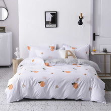 Load image into Gallery viewer, Slowdream Cartoon Strawberry Bedspread Pink Bedding Set Girl Duvet Cover Bed Sheet Set Comfort Euro Bed Linen Set Home Textiles