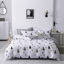 Load image into Gallery viewer, Slowdream Cartoon Strawberry Bedspread Pink Bedding Set Girl Duvet Cover Bed Sheet Set Comfort Euro Bed Linen Set Home Textiles