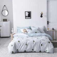 Load image into Gallery viewer, Slowdream Cartoon Strawberry Bedspread Pink Bedding Set Girl Duvet Cover Bed Sheet Set Comfort Euro Bed Linen Set Home Textiles