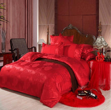 Load image into Gallery viewer, SlowDream Bed Linen Euro Cotton Decor Bedspread Double Queen King Bedding Set Duvet Cover Bed Sheet Pillowcases Home Bedding Set