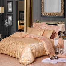 Load image into Gallery viewer, SlowDream Bed Linen Euro Cotton Decor Bedspread Double Queen King Bedding Set Duvet Cover Bed Sheet Pillowcases Home Bedding Set