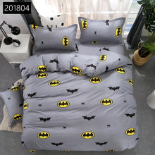 Load image into Gallery viewer, Custom Soft Bedding Sets USA Russia Europe King Queen Size Duvet Cover Set Soft Sheet Set Single 200*200 bed linen Black Star