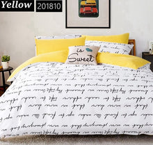 Load image into Gallery viewer, Custom Soft Bedding Sets USA Russia Europe King Queen Size Duvet Cover Set Soft Sheet Set Single 200*200 bed linen Black Star