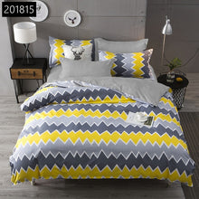 Load image into Gallery viewer, Custom Soft Bedding Sets USA Russia Europe King Queen Size Duvet Cover Set Soft Sheet Set Single 200*200 bed linen Black Star