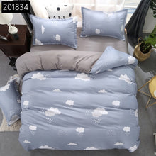 Load image into Gallery viewer, Custom Soft Bedding Sets USA Russia Europe King Queen Size Duvet Cover Set Soft Sheet Set Single 200*200 bed linen Black Star