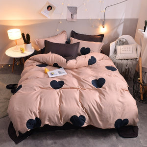 Home Textiles  Bedding Set Bedclothes include Duvet Cover Bed Sheet Pillowcase Comforter Bedding Sets Bed Linen