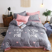 Load image into Gallery viewer, Home Textiles  Bedding Set Bedclothes include Duvet Cover Bed Sheet Pillowcase Comforter Bedding Sets Bed Linen
