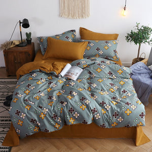 Home Textiles  Bedding Set Bedclothes include Duvet Cover Bed Sheet Pillowcase Comforter Bedding Sets Bed Linen