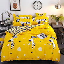 Load image into Gallery viewer, Wongs Bedding Fashion Bedding Set Home Textile Classic Duvet cover Bed Linen Single Queen King Size 3PCS Dropshipping
