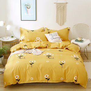 Wongs Bedding Fashion Bedding Set Home Textile Classic Duvet cover Bed Linen Single Queen King Size 3PCS Dropshipping