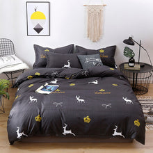 Load image into Gallery viewer, Wongs Bedding Fashion Bedding Set Home Textile Classic Duvet cover Bed Linen Single Queen King Size 3PCS Dropshipping
