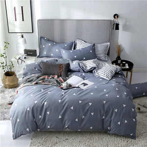 SlowDream Flat Sheets Bedding Set Nordic Double Twin Bedspread Duvet Cover Set Home Decor Bed Linen Set Bedclothes Adult Bedding