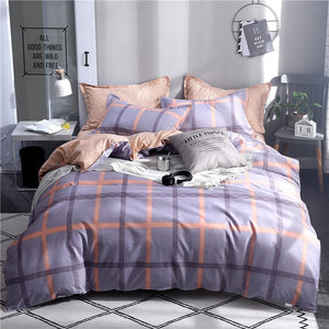 Slowdream Cartoon Strawberry Bedspread Pink Bedding Set Girl Duvet Cover Bed Sheet Set Comfort Euro Bed Linen Set Home Textiles