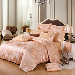 SlowDream Bed Linen Euro Cotton Decor Bedspread Double Queen King Bedding Set Duvet Cover Bed Sheet Pillowcases Home Bedding Set