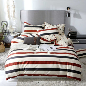 SlowDream Flat Sheets Bedding Set Nordic Double Twin Bedspread Duvet Cover Set Home Decor Bed Linen Set Bedclothes Adult Bedding