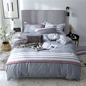 SlowDream Flat Sheets Bedding Set Nordic Double Twin Bedspread Duvet Cover Set Home Decor Bed Linen Set Bedclothes Adult Bedding