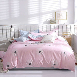 SlowDream Flat Sheets Bedding Set Nordic Double Twin Bedspread Duvet Cover Set Home Decor Bed Linen Set Bedclothes Adult Bedding