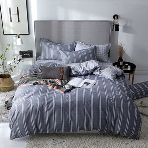 SlowDream Flat Sheets Bedding Set Nordic Double Twin Bedspread Duvet Cover Set Home Decor Bed Linen Set Bedclothes Adult Bedding