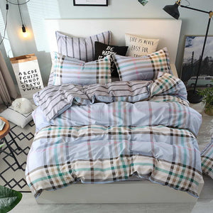 Yellow duck Soft comfortable 4pcs Bedding Set Bed Linen Bed Set Sheet Duvet Cover Pillowcase king queen full twin size